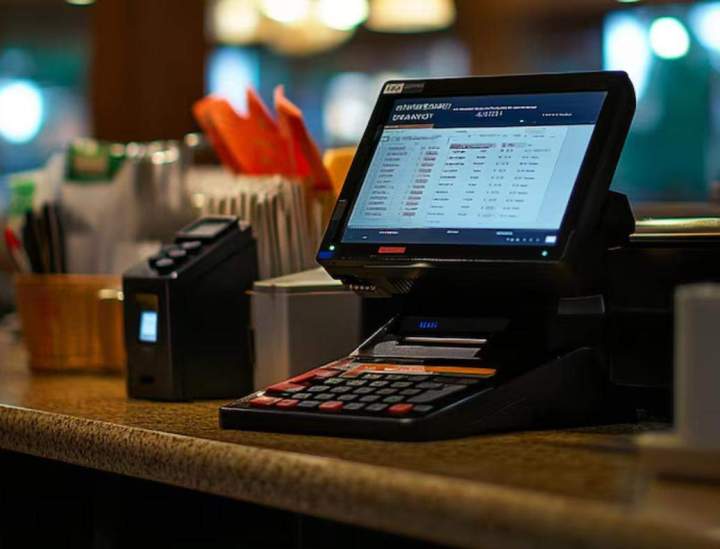 Caisse enregistreuse à Beaune